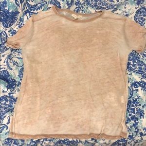 Light Pink Short Sleeve T-shirt